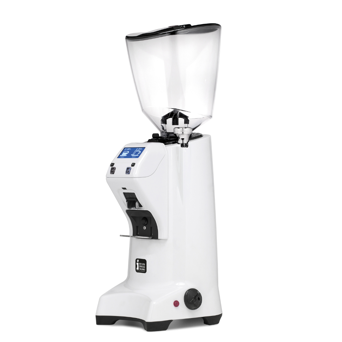 Macinadosatore modello OLYMPUS 75 (commercializzato anche come OLYMPUS 75 E, ATOM SPECIALTY 75 E, ATOM EXCELLENCE 75 e ATOM W75)