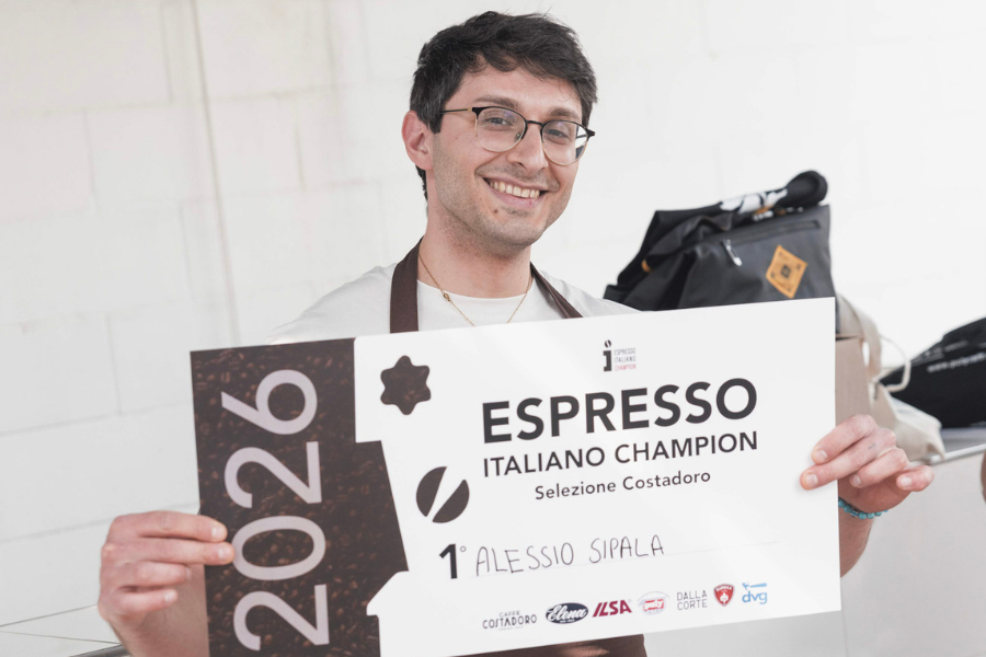 Il torinese Alessio Sipala parteciperà alle finalissime dell’Espresso Italiano Champion