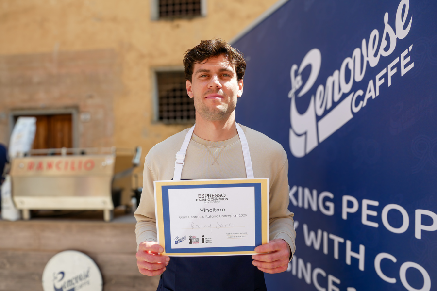 Ronny Sacco è il miglior barista alla terza tappa delle selezioni per le finalissime dell’Espresso Italiano Champion