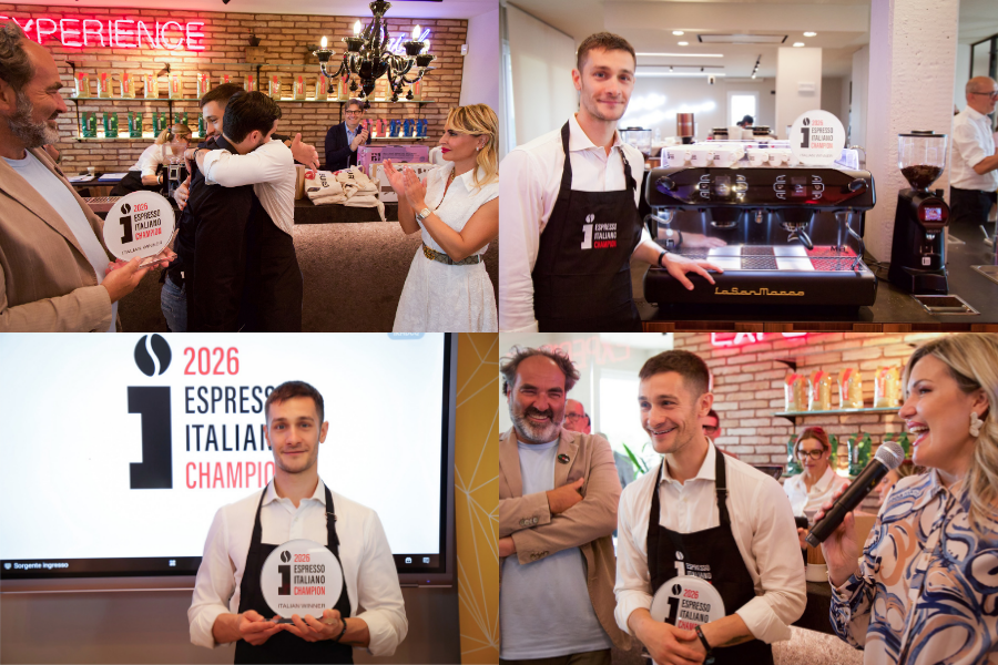 Matteo Colzani di Seregno (MB) è il miglior barista d’Italia. Vince l’Espresso Italiano Champion promosso dall’Istituto Espresso Italiano